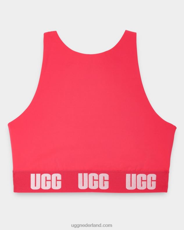 vrouwen flamingo roze UGG wilmina bralette met logo 686ZP1020