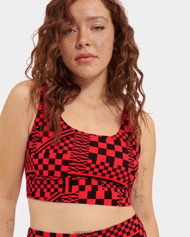 vrouwen ontbranden / zwarte controles UGG Zayley bralette 686ZP1263