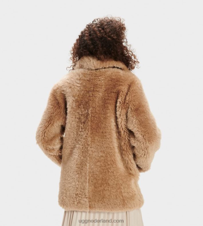 vrouwen amfora UGG lianna korte shearling jas 686ZP1171