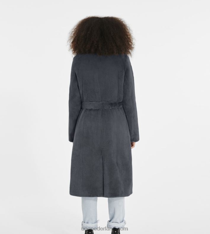 vrouwen cycloon UGG lucinda lange jas van imitatiebont 686ZP1189