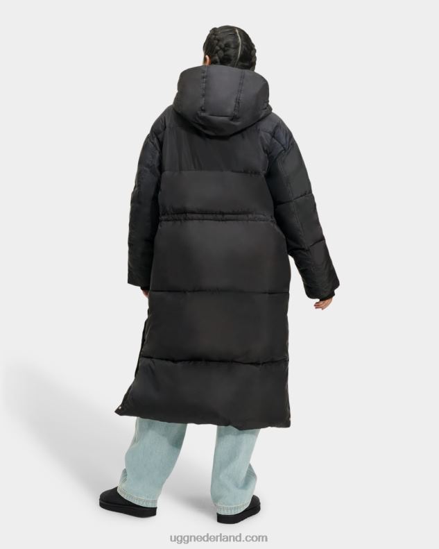 vrouwen teer UGG keeley lange puffer jas 686ZP927