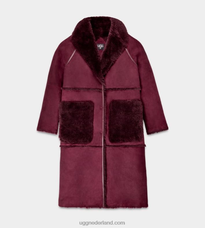 vrouwen vijg UGG fayre twinface schapenvacht jas 686ZP2079