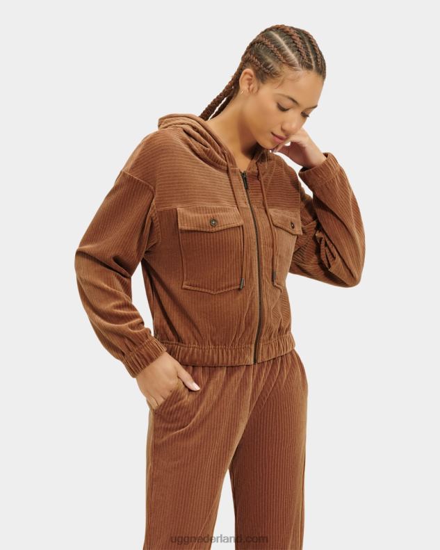 vrouwen ceder schors UGG julissa bomberjack 686ZP1110