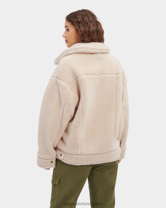 vrouwen natuurlijk ii UGG frankie sherpa truckerjack 686ZP992