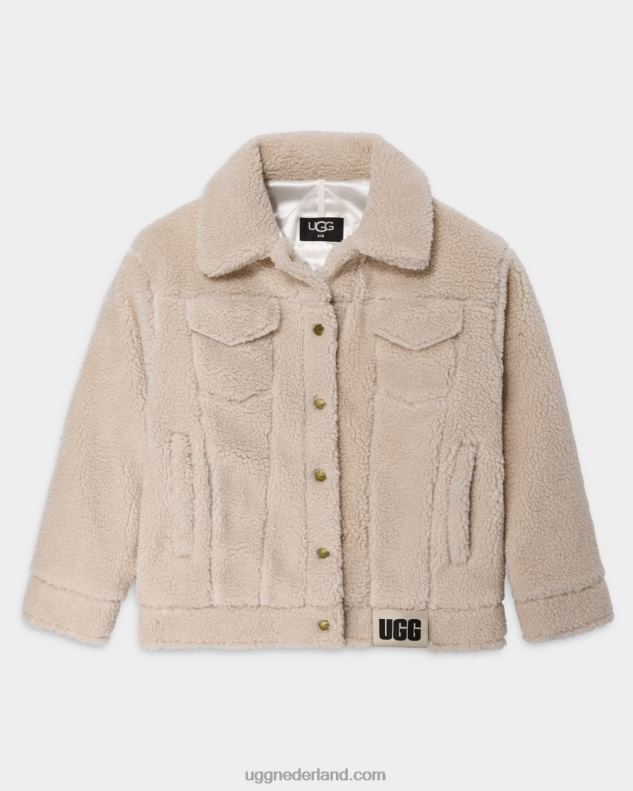 vrouwen natuurlijk ii UGG frankie sherpa truckerjack 686ZP992