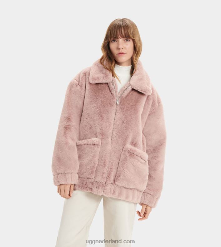 vrouwen reekalf UGG jas van imitatiebont van kianna 686ZP1164