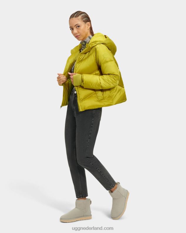 vrouwen relish UGG ronney cropped pufferjack 686ZP183