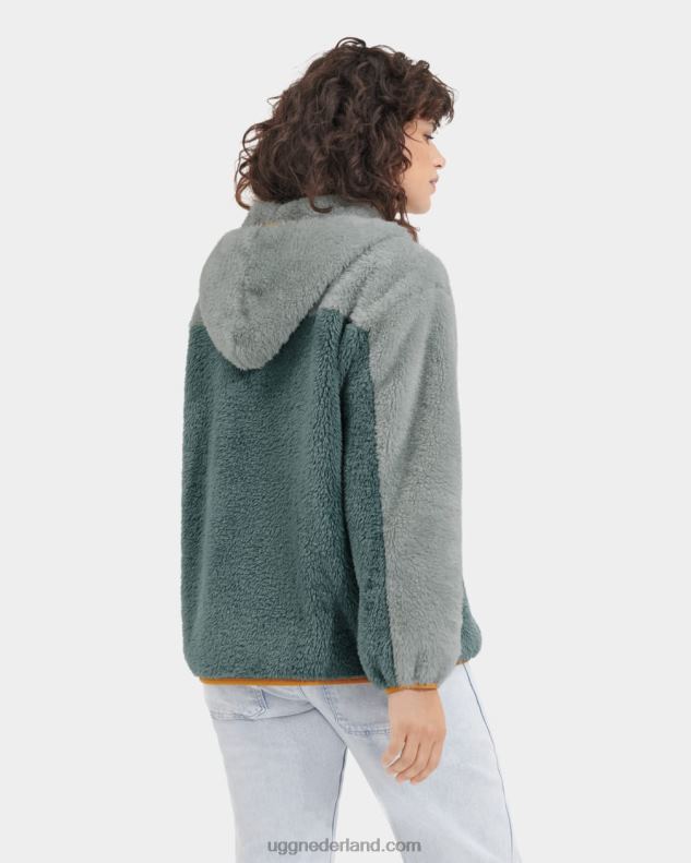 vrouwen stoep/aloë vera UGG sheila sherpa volledige ritssluiting 686ZP97