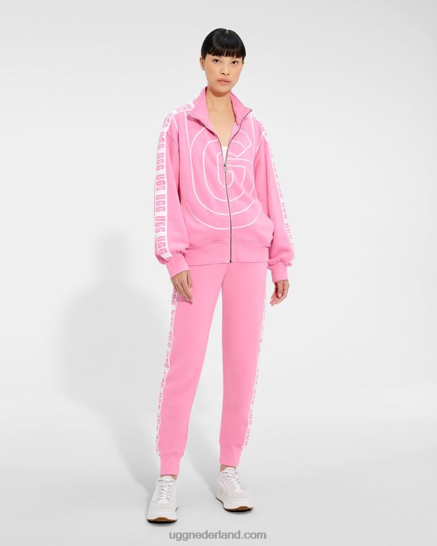 vrouwen zakje roze UGG mijmering trainingsjack 686ZP1313