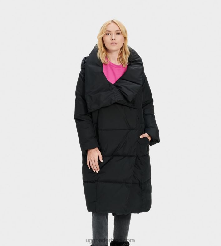 vrouwen zwart UGG Catherina pufferjack 686ZP174