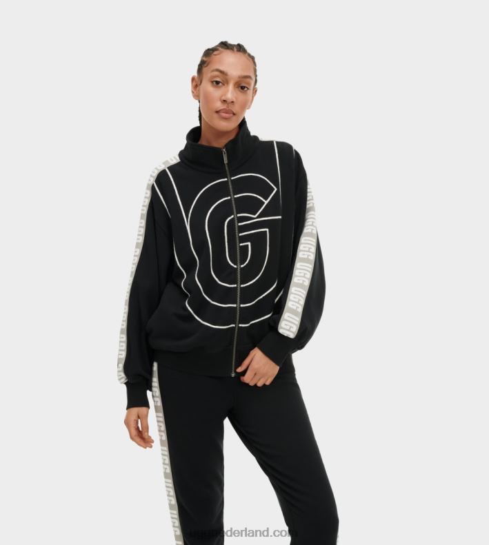 vrouwen zwart UGG mijmering trainingsjack 686ZP1314