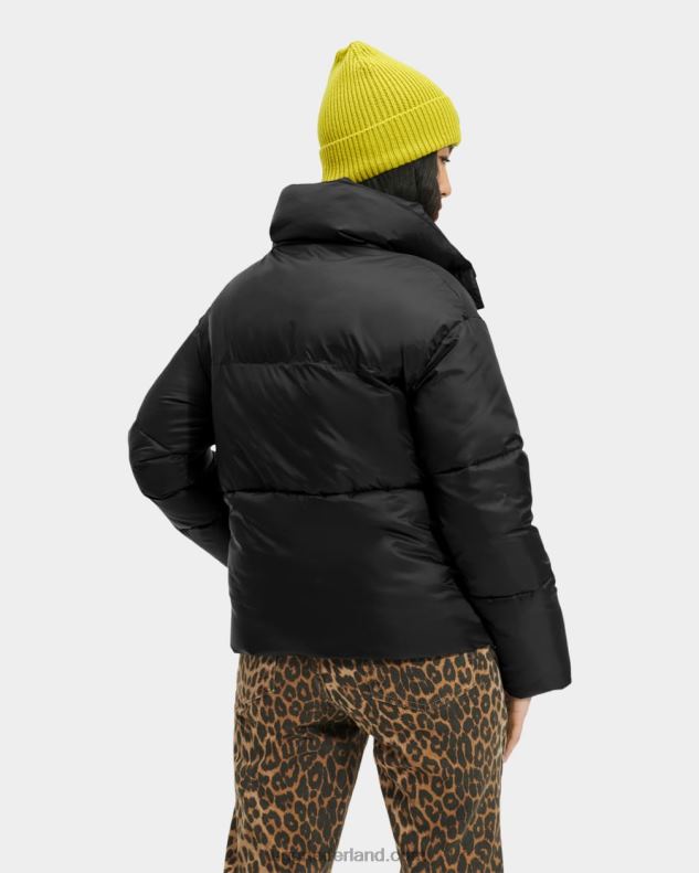 vrouwen zwart UGG vickie pufferjack 686ZP2066