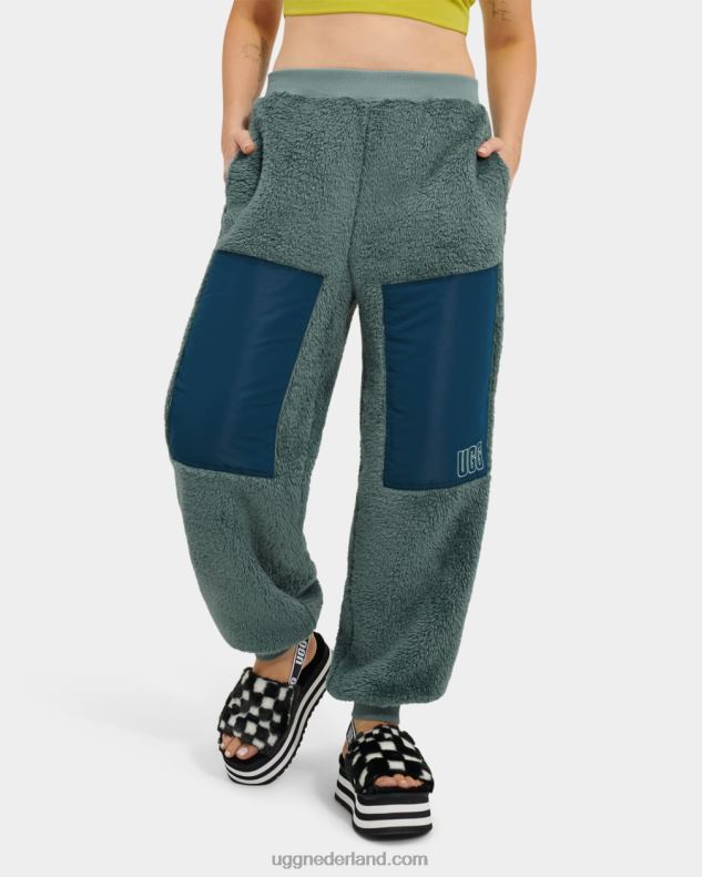 vrouwen aloë vera/nachtblauw UGG orrin sherpa jogger 686ZP1107