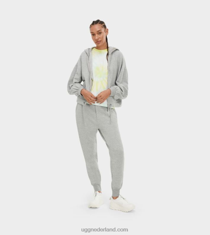 vrouwen grijze heide UGG ericka relaxte joggingbroek 686ZP1153