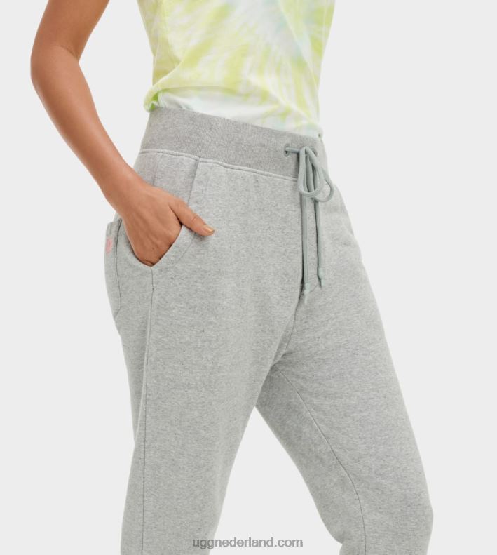 vrouwen grijze heide UGG ericka relaxte joggingbroek 686ZP1153