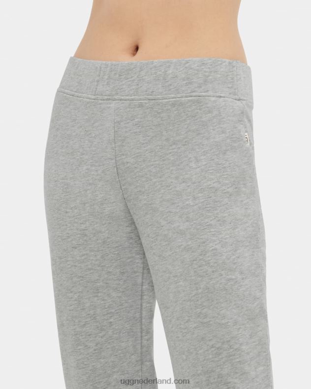 vrouwen grijze heide UGG kylo joggingbroek van micro badstof 686ZP1359