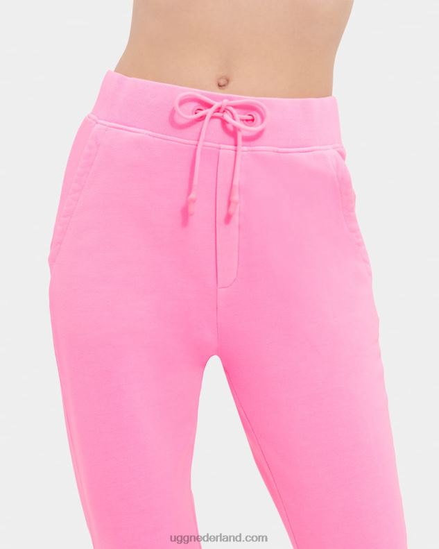 vrouwen kristal roze UGG ericka relaxte joggingbroek 686ZP1154