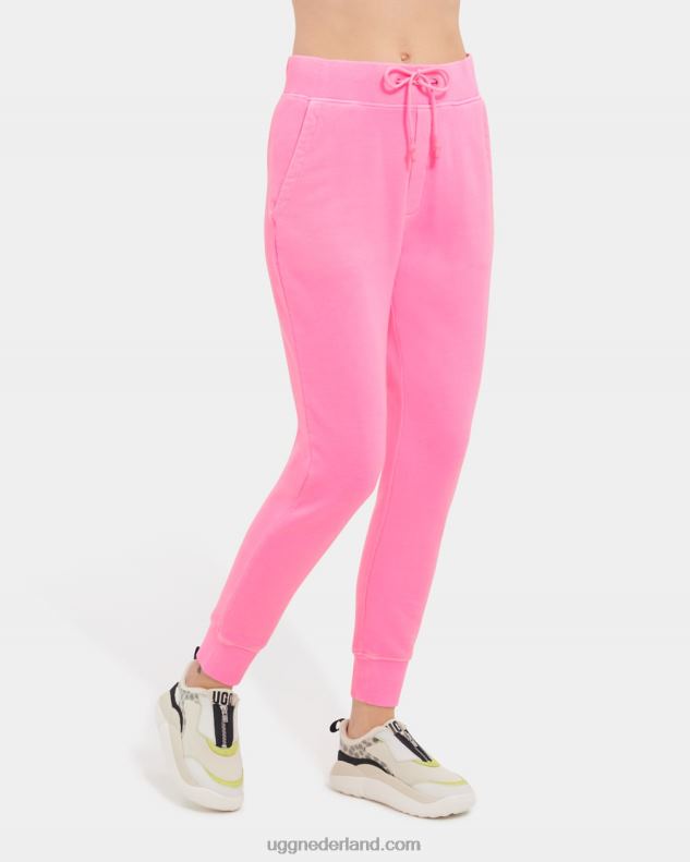 vrouwen kristal roze UGG ericka relaxte joggingbroek 686ZP1154