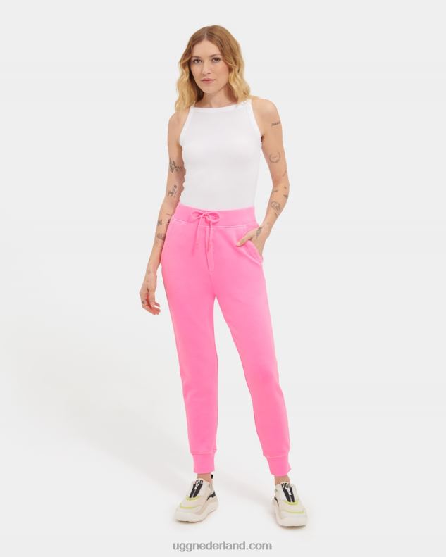 vrouwen kristal roze UGG ericka relaxte joggingbroek 686ZP1154