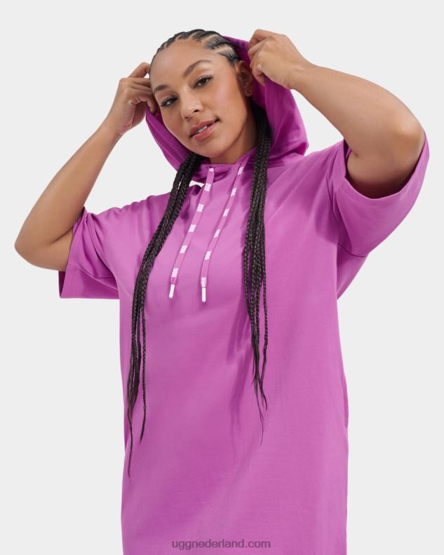 vrouwen gewaagd UGG Kassey T-shirtjurk met capuchon 686ZP919