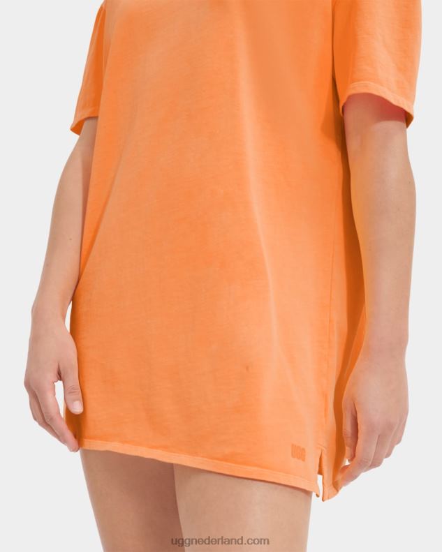 vrouwen oranje sorbet UGG zoey t-shirtjurk 686ZP2228