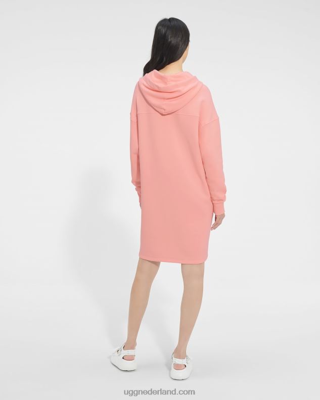 vrouwen roze opaal UGG Aderyn hoodie jurk 686ZP1324