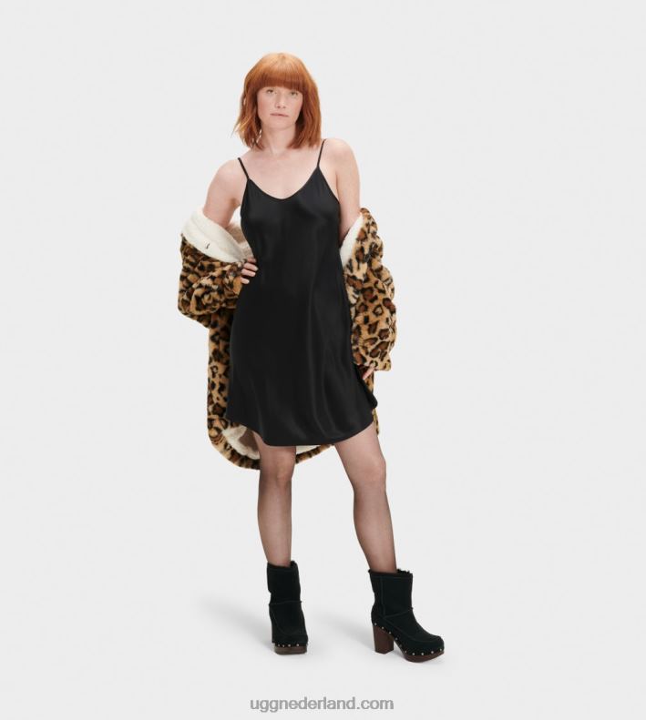 vrouwen zwart UGG theda onderjurk 686ZP1320