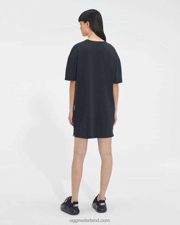 vrouwen zwart UGG zoey t-shirtjurk 686ZP2197