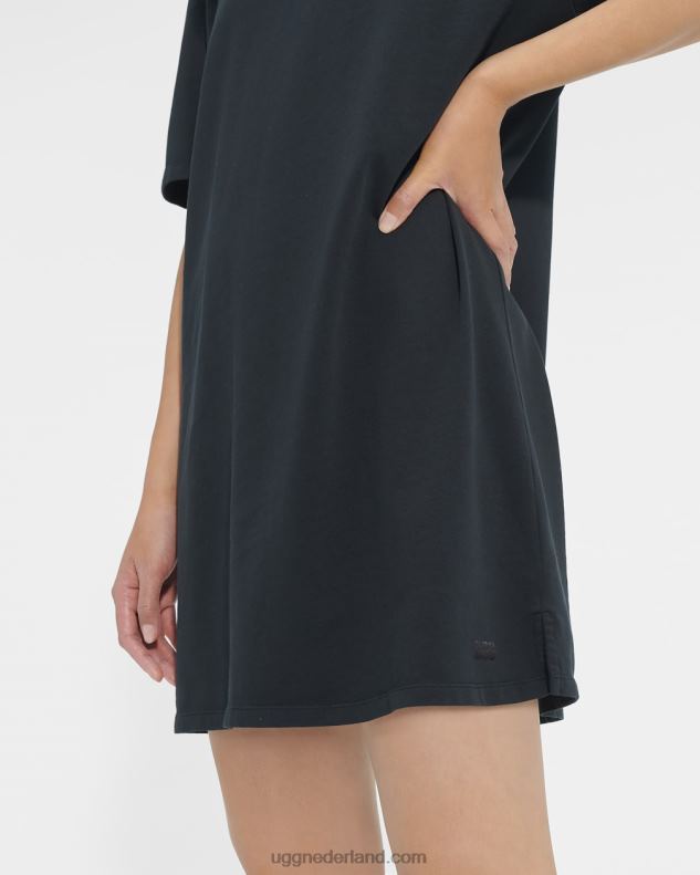 vrouwen zwart UGG zoey t-shirtjurk 686ZP2197