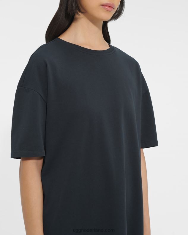 vrouwen zwart UGG zoey t-shirtjurk 686ZP2197