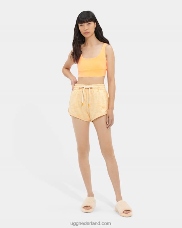 vrouwen gele neon melange UGG elliana kort gemêleerd 686ZP1130
