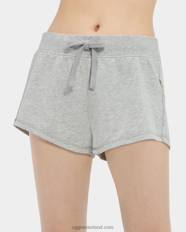 vrouwen grijze heide UGG Maurice korte broek van microbadstof 686ZP994