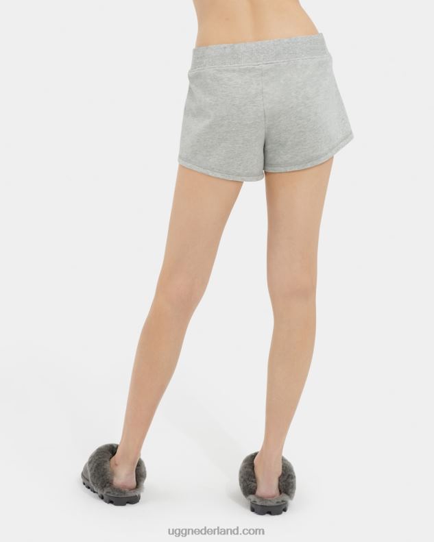 vrouwen grijze heide UGG Maurice korte broek van microbadstof 686ZP994