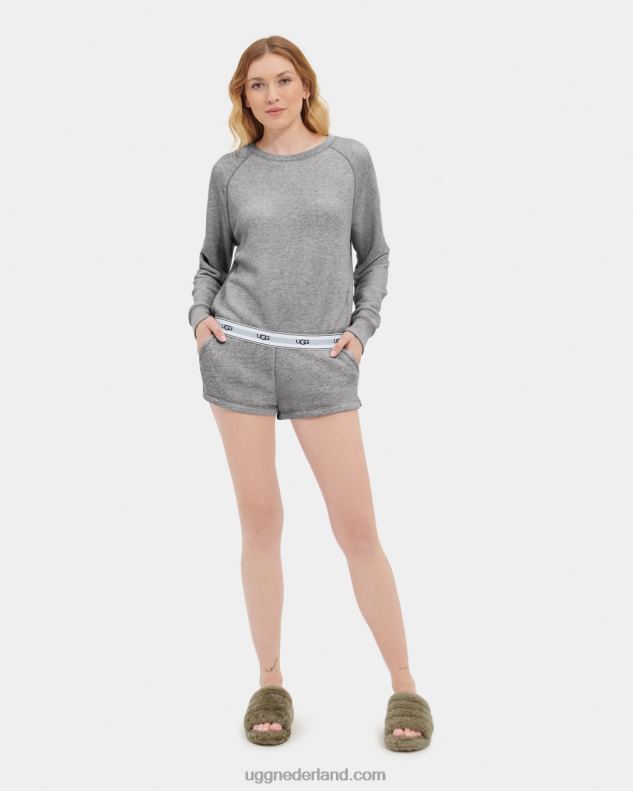 vrouwen grijze heide UGG albin korte broek 686ZP1286