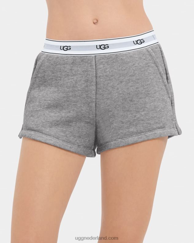 vrouwen grijze heide UGG albin korte broek 686ZP1286