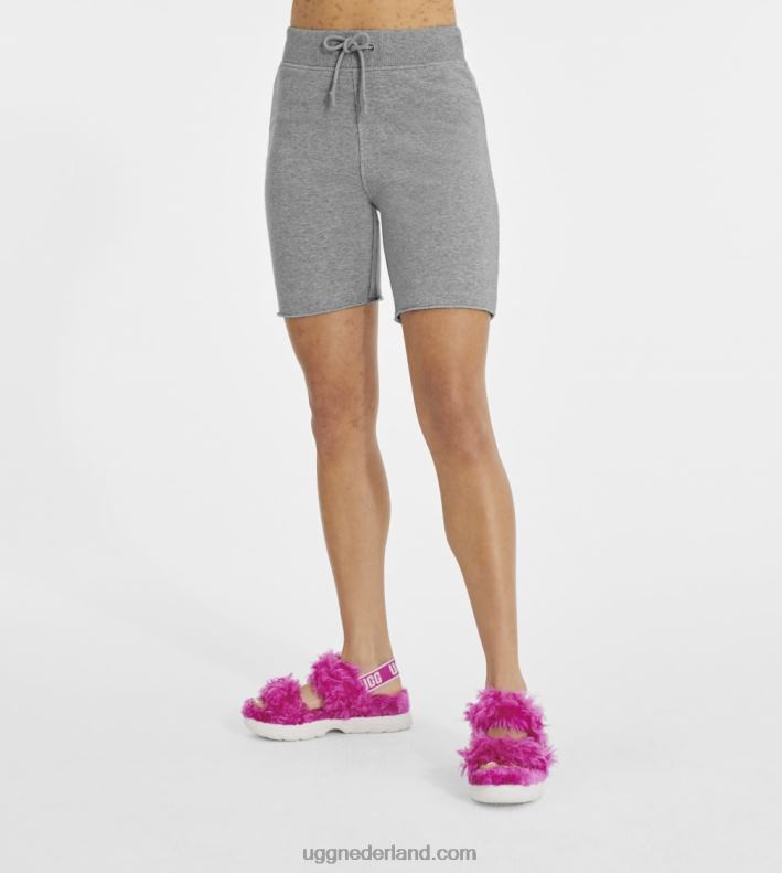 vrouwen grijze heide UGG zahara biker short 686ZP1298