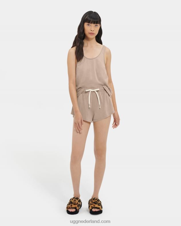 vrouwen lichte tint UGG pyjama kort 686ZP1311