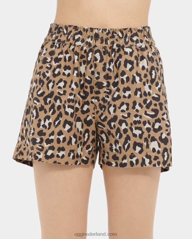 vrouwen luipaard print UGG korte broek 686ZP1113