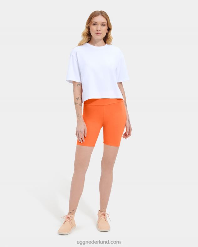 vrouwen oranje sorbet UGG rilynn biker short 686ZP2245
