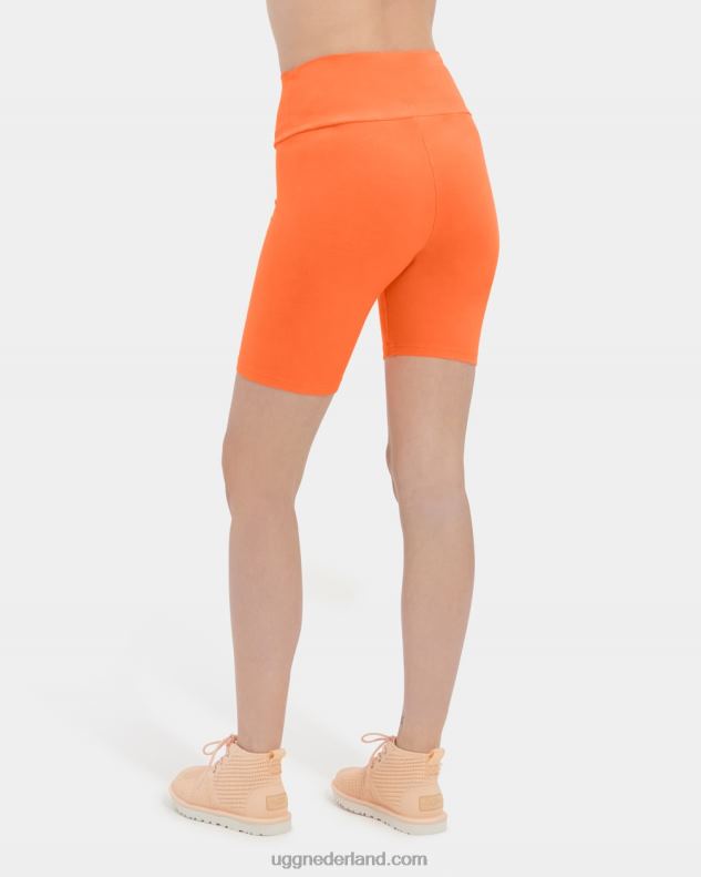 vrouwen oranje sorbet UGG rilynn biker short 686ZP2245