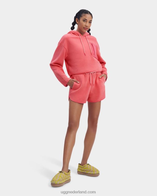 vrouwen roze roze UGG petria sherpa kort 686ZP877