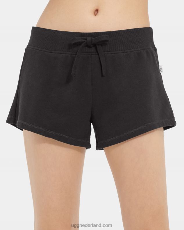 vrouwen zwart UGG Maurice korte broek van microbadstof 686ZP995