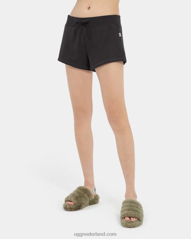 vrouwen zwart UGG Maurice korte broek van microbadstof 686ZP995