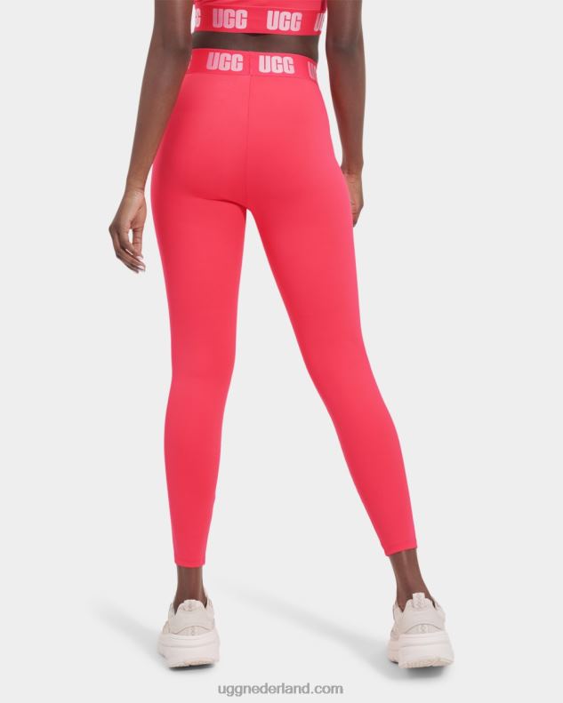 vrouwen flamingo roze UGG Legging met mckena-logo 686ZP2179