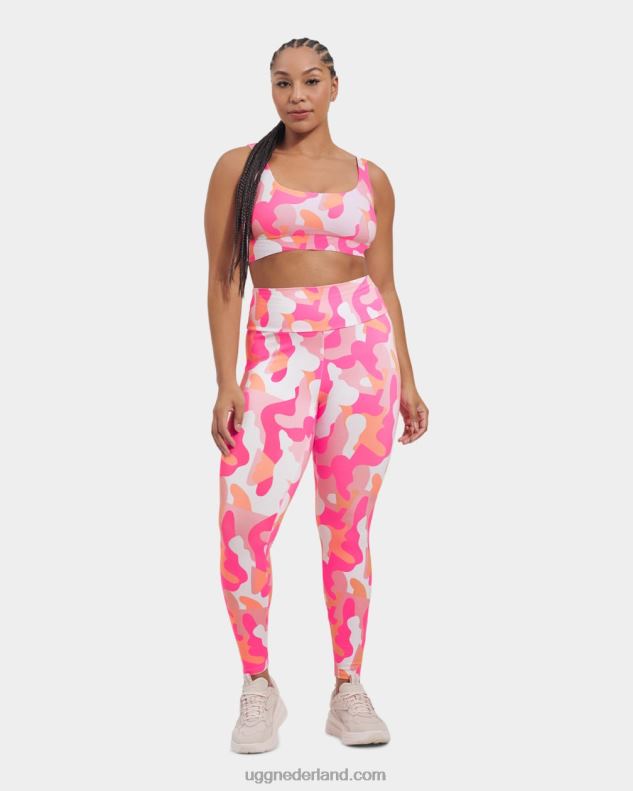 vrouwen taffy roze camopop UGG saylor legging camo print 686ZP2060
