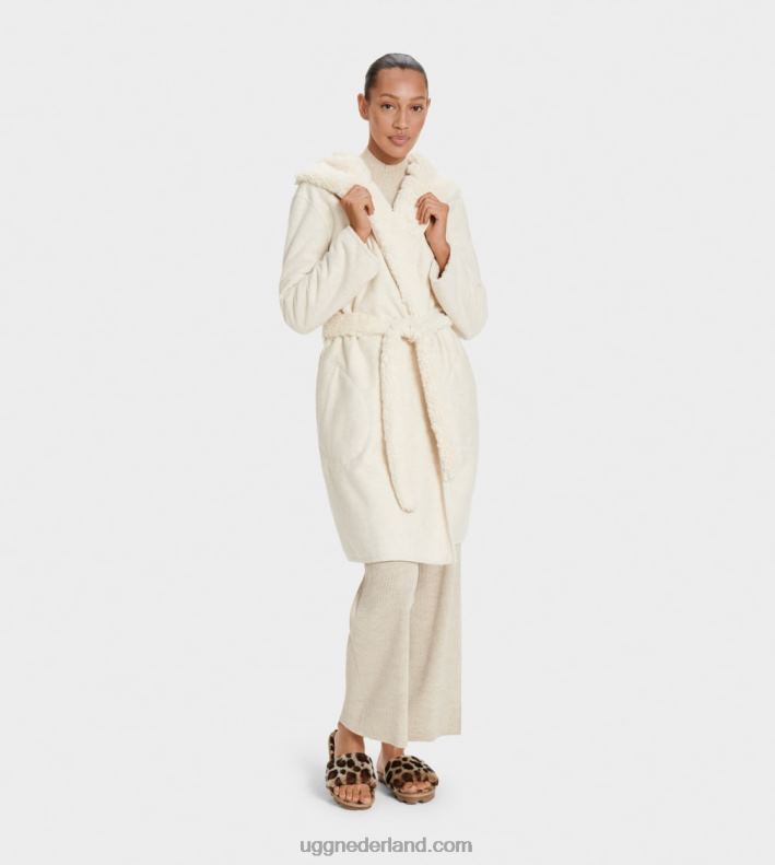 vrouwen creme heide UGG portola omkeerbaar gewaad 686ZP1134