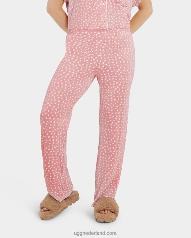 vrouwen klei roze harten UGG aimee set ii 686ZP2270