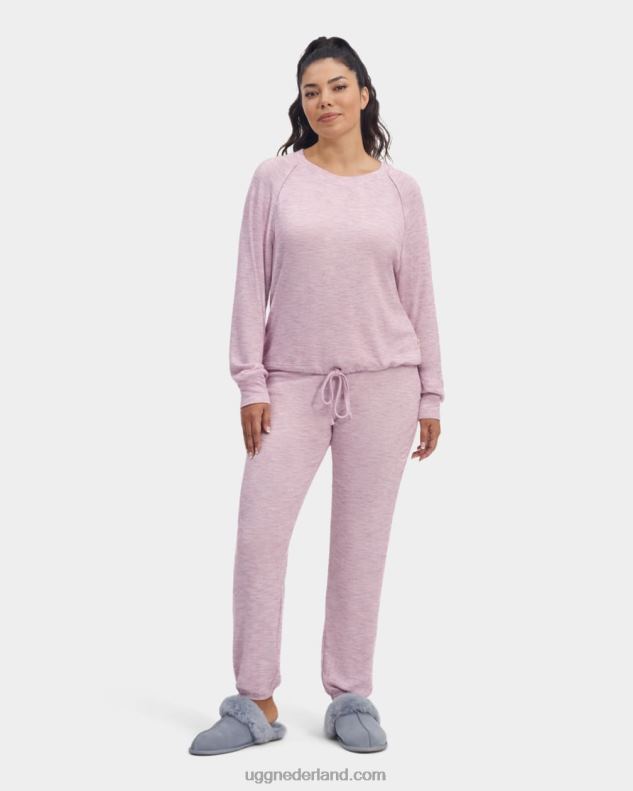 vrouwen roze multiheide UGG gevel set 686ZP928