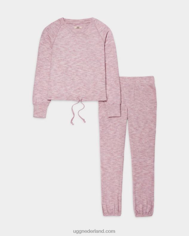 vrouwen roze multiheide UGG gevel set 686ZP928