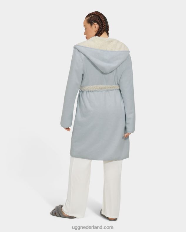 vrouwen zwembad blauwe heide UGG portola omkeerbaar gewaad 686ZP2221